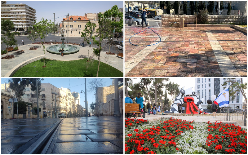 ירושלים לובשת חג: מבצע ניקיון רחב היקף יצא לדרך בכל חלקי העיר