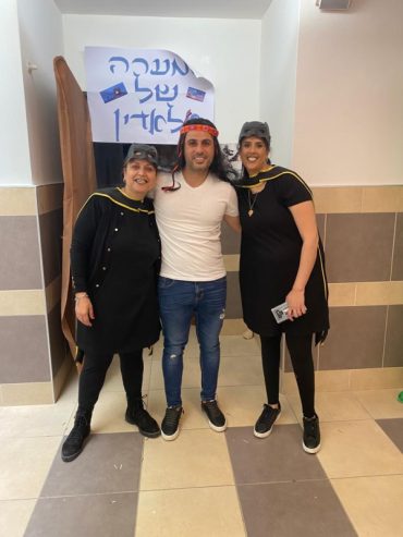 נופר, גילי ורות, בית הספר בית הצייר