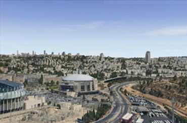 מבט מכיוון מלחה על קטמונים-גוננים (צילום: מערכת GIS העירונית)
