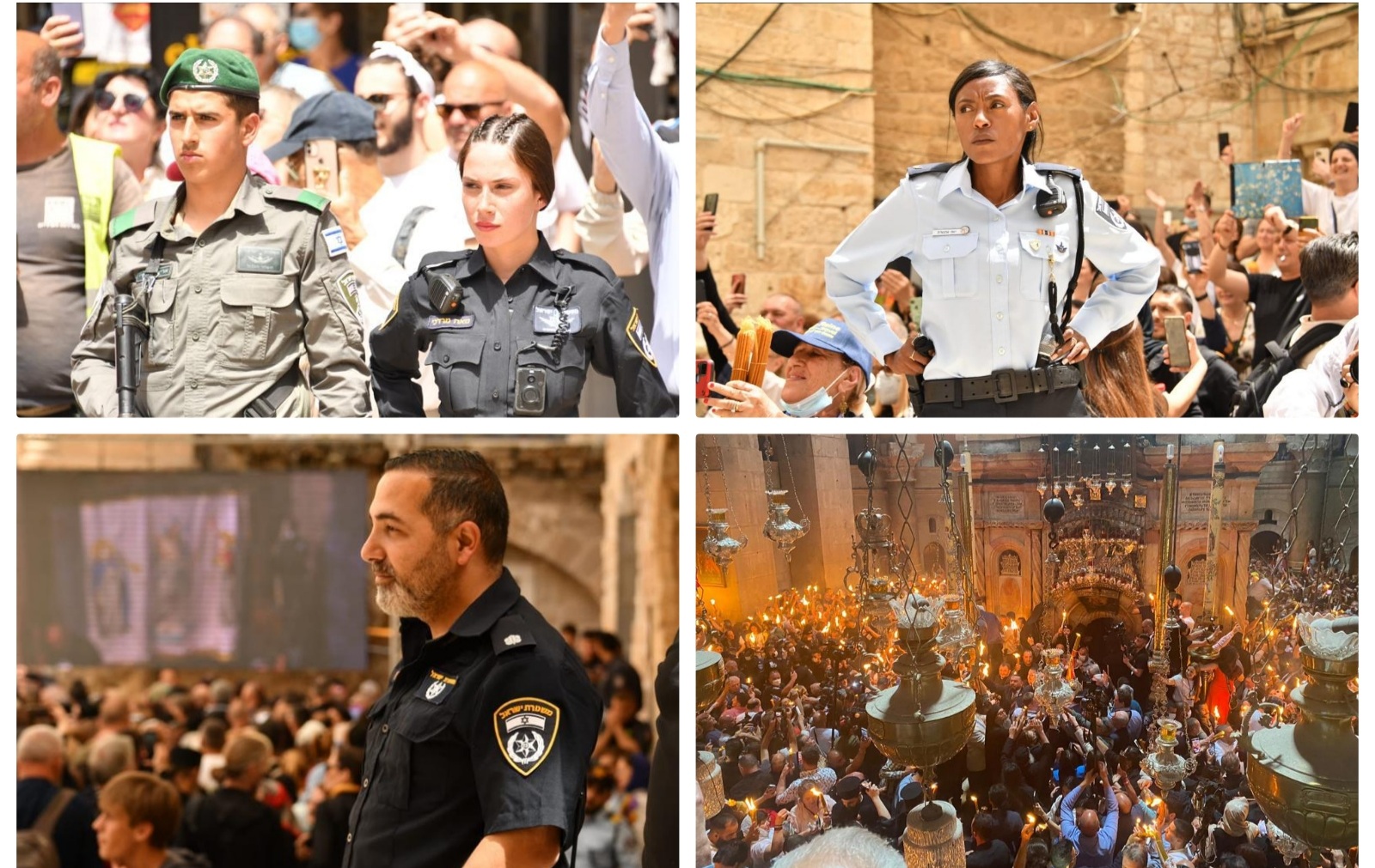 בכוחות מתוגברים: היערכות שיא לקראת טקס שבת האור בירושלים