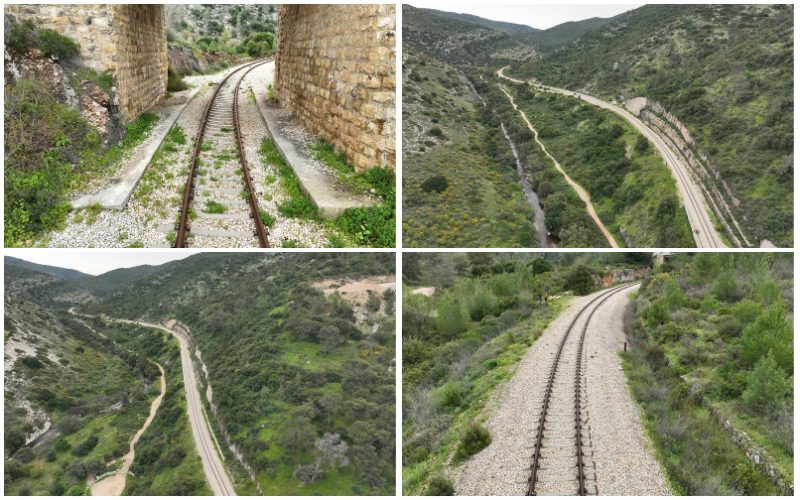 תוואי מסילה הרכבת הישנה מירושלים צילומים מיכל ורניק, מטה יהודה.