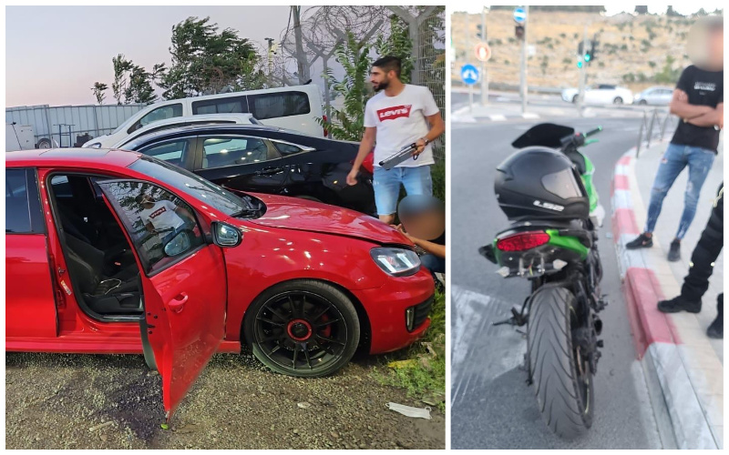 הסכנה בכבישי ירושלים: נהיגה תחת השפעת סמים, בריחה משוטרים ובריונות בכביש