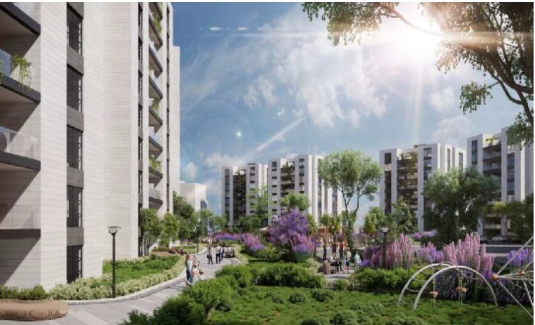 הדמיית התוכנית ברמות (צילום הדמיה: אלי רכס אדריכלים)