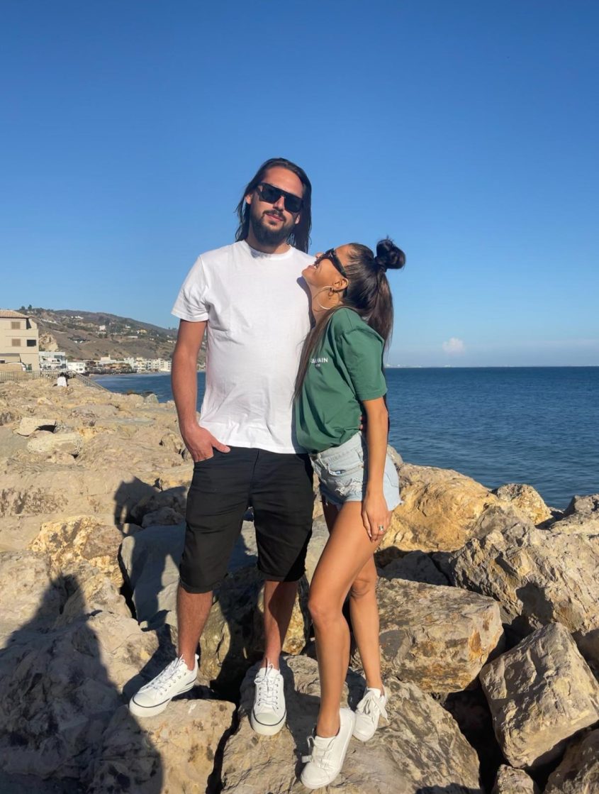 בן ז"ל עם חברתו ג'סיקה (צילום: אלבום פרטי)
