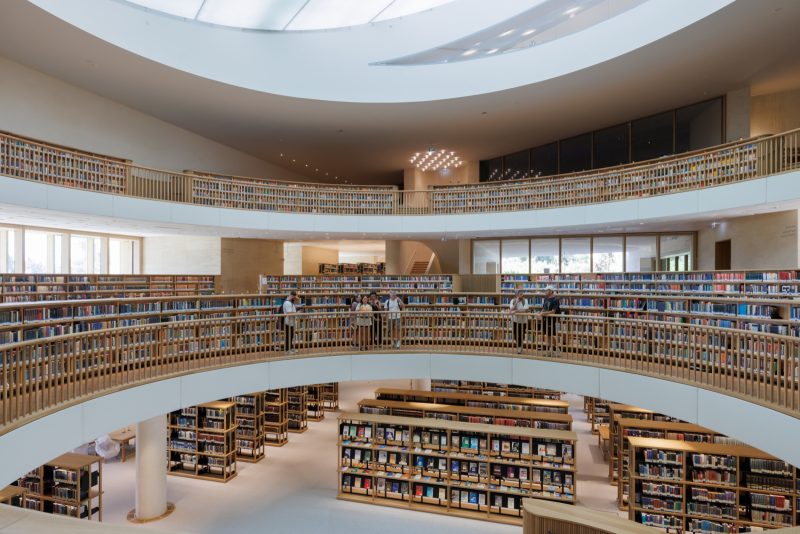 הספרייה הלאומית החדשה (צילום: איוואן באן)