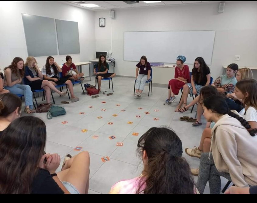 פרויקט 'ניהול מחלוקות בחברה הישראלית' בשנה שעברה (צילום:באדיבות דרך שירה בנקי)