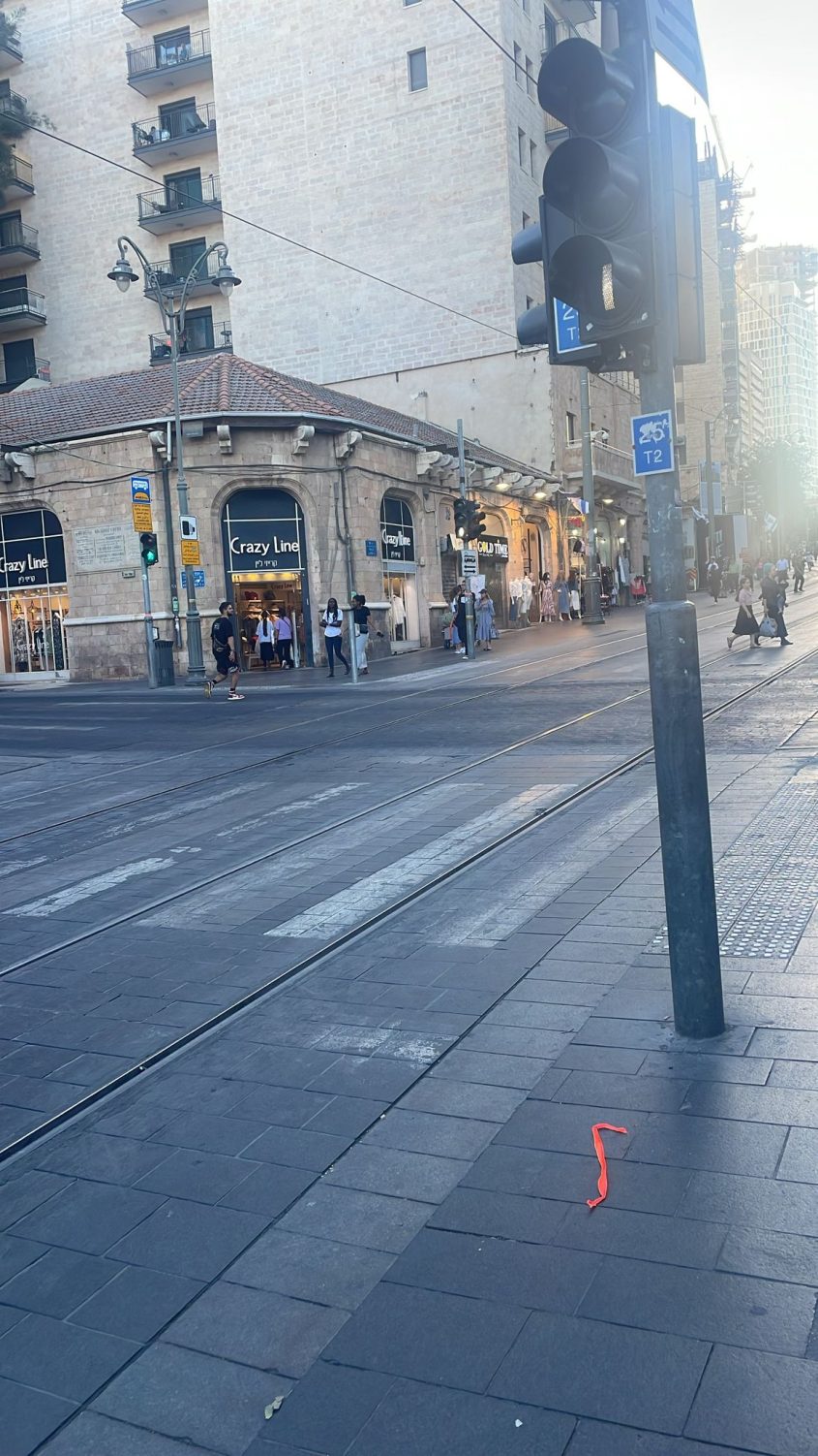 מבט לרחוב קינג ג'ורג' מרחוב יפו - יוני 2024