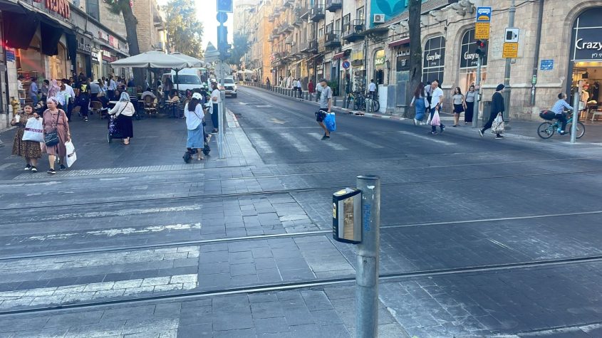 יוני 2024 - מבט לרחוב קינג ג'ורג' מרחוב יפו