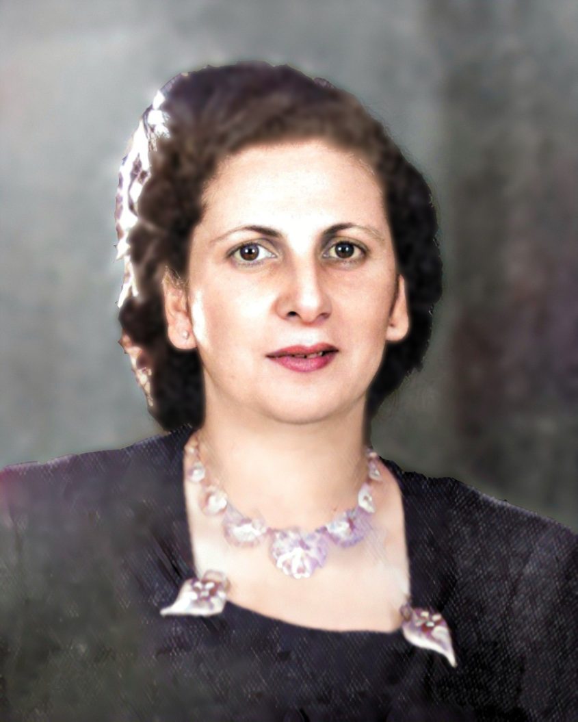 דיוקן של שולמית כהן בעת שהותה בלבנון צילום באדיבות המשפחה