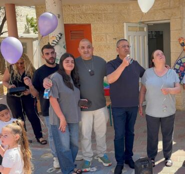 חנוכת הספרייה בהר חומה לזכרו של סמ"ר עידו טסטה ז"ל (צילום: לשכת ראש העיר)