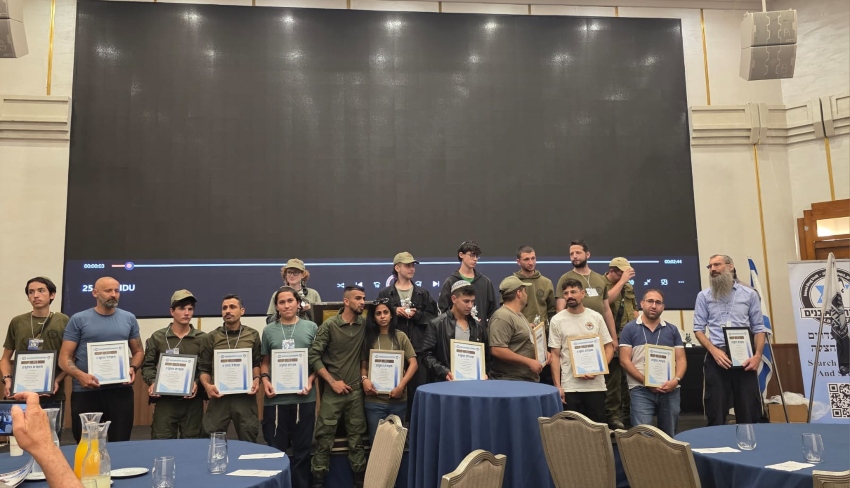 ערב הצדעה למתנדבי יכ"ל (צילום: יכ"ל)