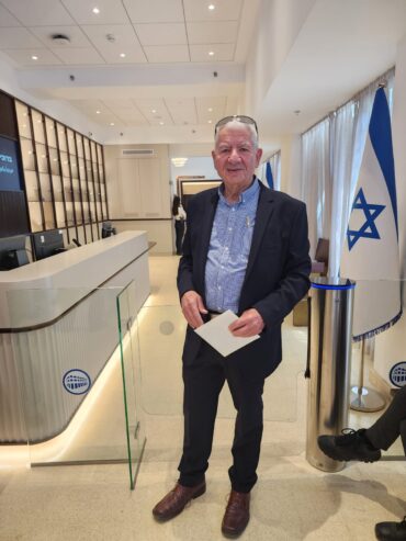 יורם פרידמן, האדריכל הראשי של הפרויקט (צילום: אדם אקרמן)