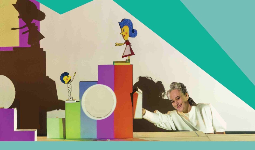 פסטיבל הבובות הבינלאומי של תיאטרון הקרון. "ילד שלי מוצלח (צילום ז׳ראר אלון)