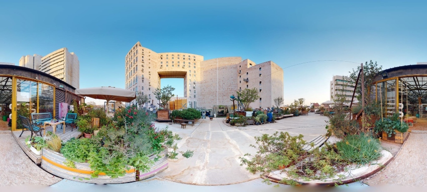 מרכז כלל בירושלים (צילום: סמדר צוק)