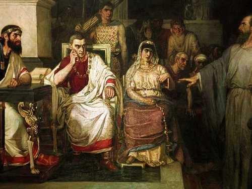 ברניקי ואחיה המלך אגרפס - ציור מ-1875 של וסילי סורקוב בגלריה טרטקוב במוסקבה (צילום: מתוך ויקיפדיה)