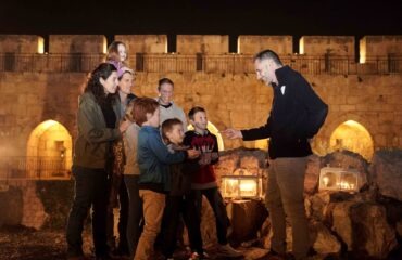 חנוכה מוזיאון מגדל דוד (צילום: ריקי רחמן)
