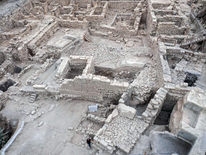 בסיס מצודת חקרא (צילום: באדיבות רשות העתיקות)