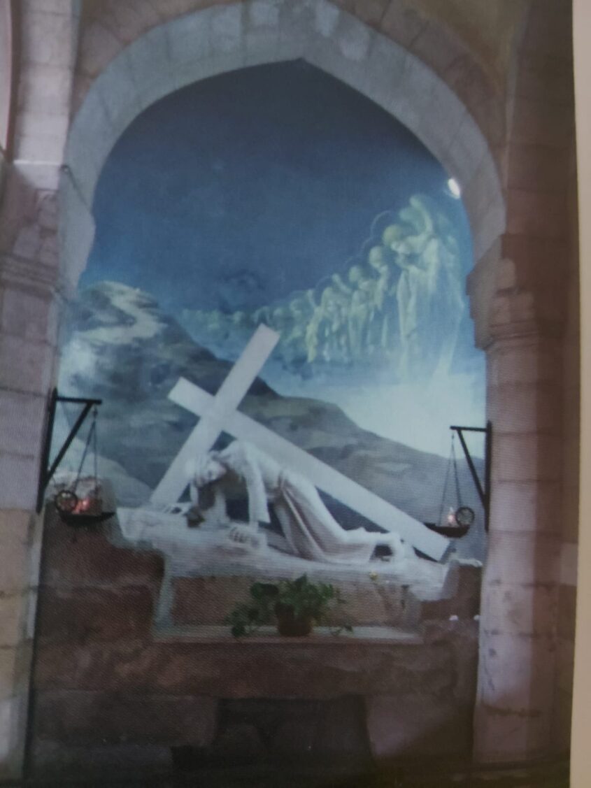 התחנה השלישית ב'דרך הייסורים' (צילום: אדם אקרמן)