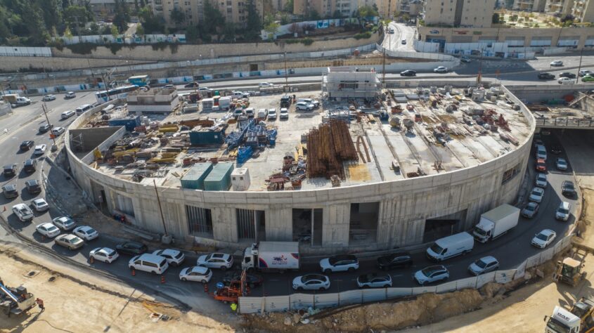 חניון בייט (צילום: דוברות עיריית ירושלים)