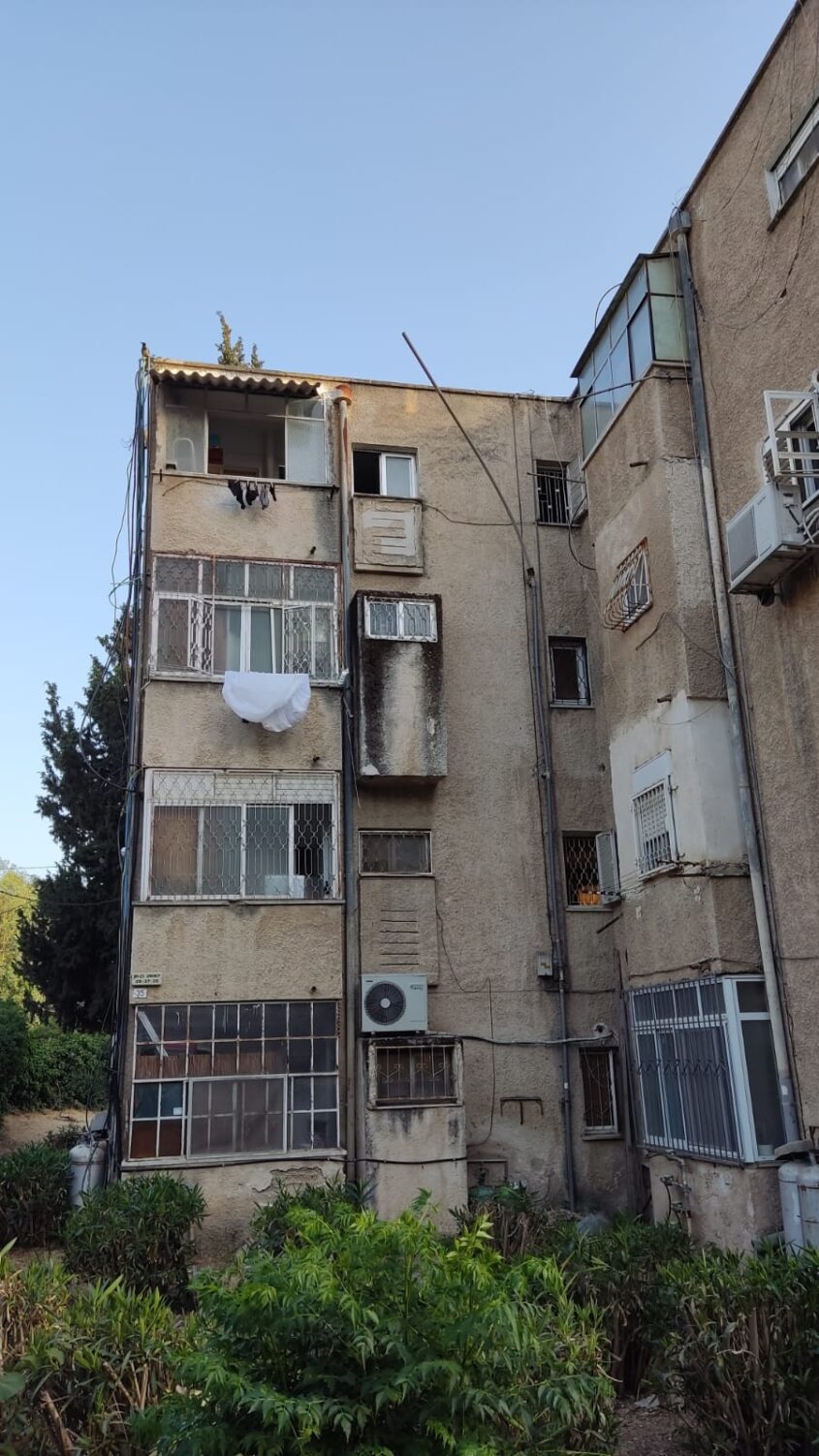 מתחם חסדא-בן נון כיום (צילום: באדיבות נציגות הדיירים)