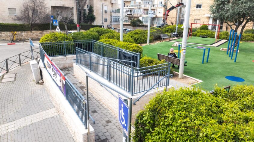 הנגשה ברחוב בעל השאילתות (צילום: שי שחר)