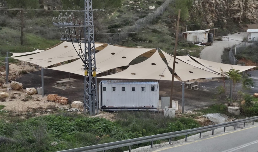 מתחם ייעודי לסעודות עבור המשפחות בהר המנוחות