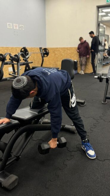 מתאמן בפרוייקט "קול בריא" (צילום: יח"צ)