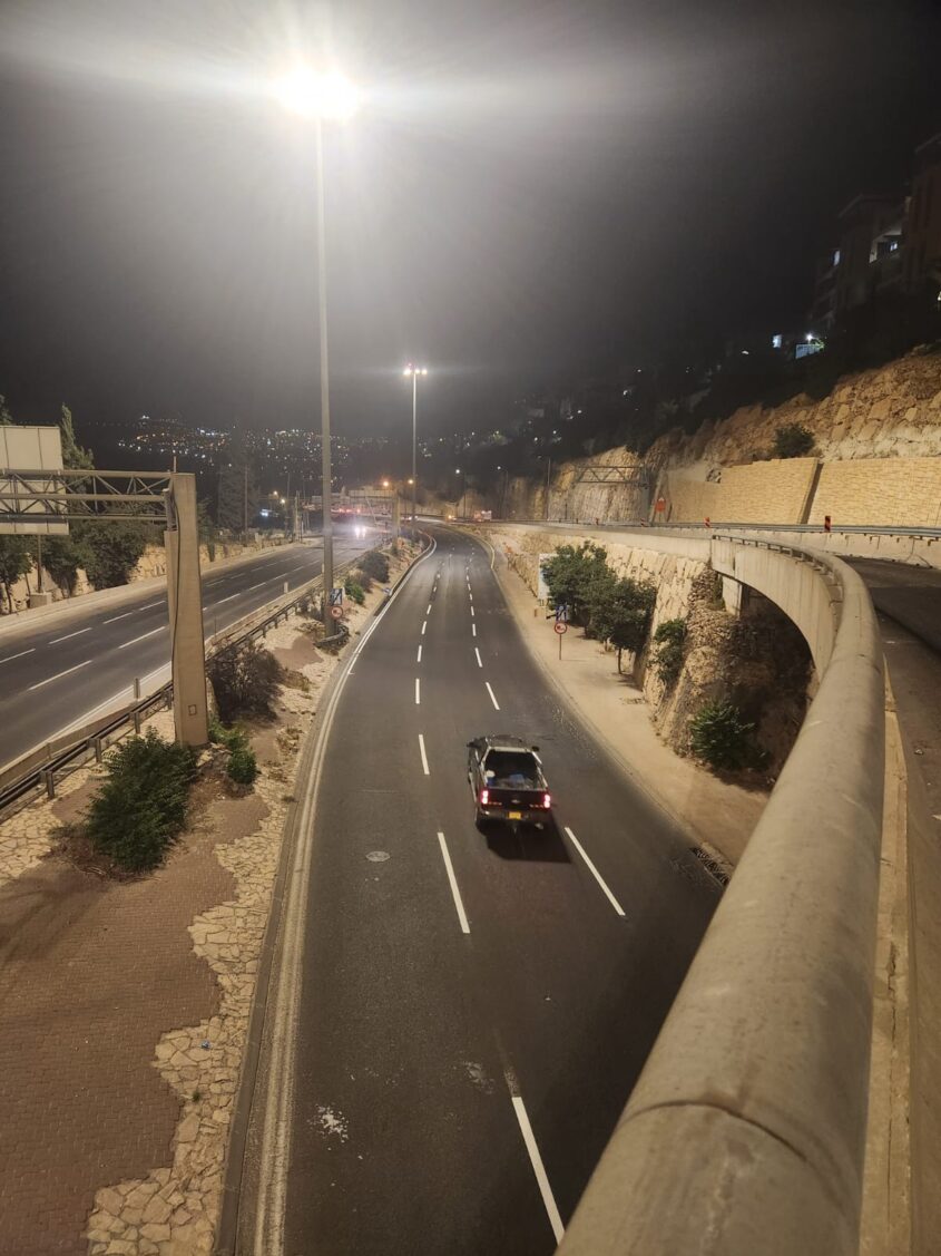 המקטע החדש בנת"צ בגין (צילום: באדיבות חברת מוריה)