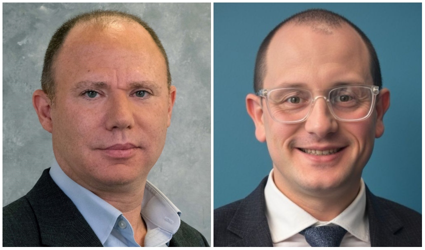 מימין: ארתור לשינסקי, ברק בנסקי (צילומים: יח"צ, סיון פרג')