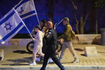 היערכות המשטרה אשתקד (צילום: דוברות משטרת ישראל)