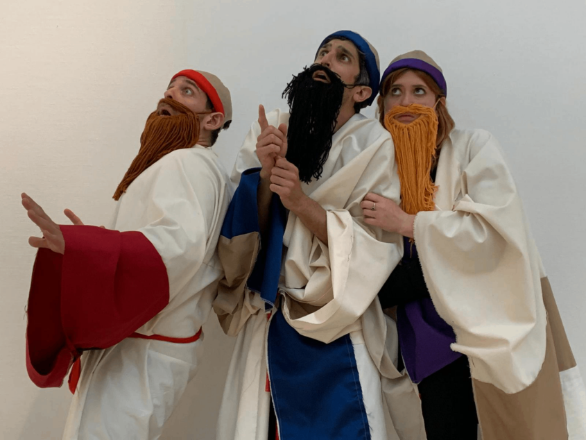 המחזמר 'עולם חדש טייק 2' במוזיאון ארצות המקרא (צילום: באדיבות המוזיאון)