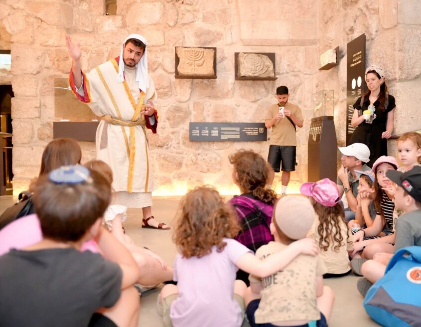 סוכות במגדל דוד (צילום: באדיבות מגדל דוד)