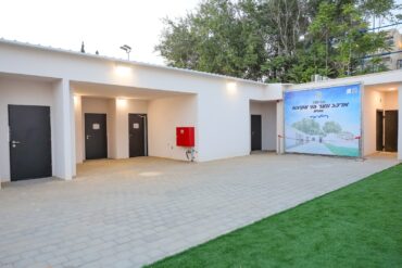 המבנה החדש של בני עקיבא בגוננים (צילום: ארנון בוסאני)
