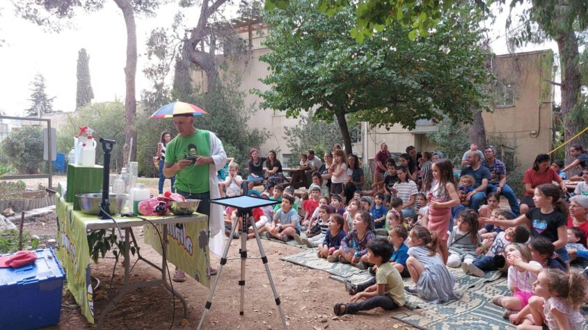 פסטיבל 'ירוק בפנים ובחוץ' (צילום: עיריית ירושלים)