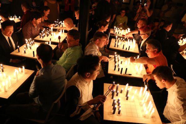 תחרות שחמט לנוער במערת צדקיהו (צילום: באדיבות גורה ברגר)