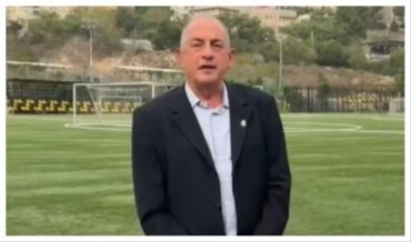 יוסי חביליו במתחם האימונים בבית וגן (צילום: מתוך סרטון - עמוד פייסבוק יוסי חביליו)